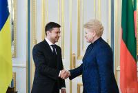 Грибаускайте призвала Зеленского "раздавить олигархическую систему" в Украине Грибаускайте призвала Зеленского "раздавить олигархическую систему" в Украине