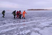 В Кривом Роге скончался мужчина, который провалился под лед
