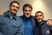 Усик прокомментировал спарринг с Ломаченко