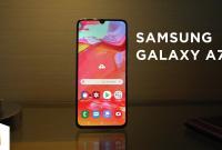 Samsung представила для международного рынка смартфон Galaxy A70 (видео)