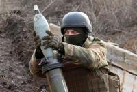 Украинские бойцы провели минометные стрельбы на Приазовье (фото)