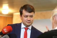 Разумков: говорить о коалиции пока не приходится