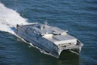 В Украину впервые прибыло судно обеспечения США USNS "Yuma"